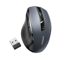 UGREEN Wireless Mouse Bluetooth5.0 Mouse Ergonomic 4000DPI 6 Mute Buttons Mouse For MacBook Tablet Laptops Computer PC 2.4G Mice