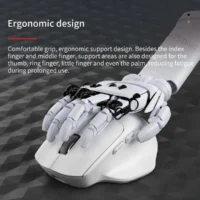S09d6cb8fba954bf882565d672bcb888en.webp Lenovo Ergonomic Wireless Mouse Rechargeable Dual-Mode Bluetooth/2.4G Long Battery Life Comfort Grip Mouse for Office and Gaming