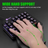 S12b099b13558431a8a9fed7a751c69ecV.webp 35keys One Handedly Single Hand Mini Gaming Keyboard Usb Ultra-slim Wired Backlight Keyboard for Laptop Desktop PC Smartphone