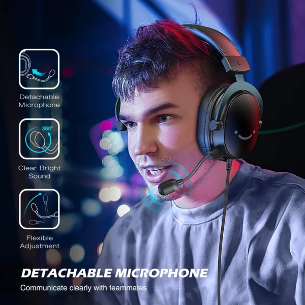 S1738c395bc974083843bc5d51ff8263ak.webp FIFINE Headset,3.5 mm jack&USB Headphone with 7.1 Surround Sound/volum control/Mute switch for PC/MAC/PS4/PS5 Mixer-H9