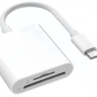 USB C SD Card Reader, Type C SD Card Reader, Supports SD and MicroSD Memory Card Adapters