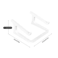 S3281c95bd02145f58aa6df3aa9444b8cJ.webp Ergonomic laptop stand with keyboard stand - portable desktop lift, suitable for MacBook, PC, tablet - sturdy