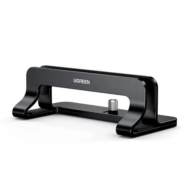 S423147e6d58040c7b4028d69135e451ba.webp UGREEN Vertical Laptop Stand For MacBook Pro Aluminum Portable Notebook Stand Laptop Support MacBook Air Pro Tablet Phone Stand