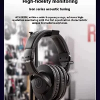S647ebe93176a4bf69450c12ff945c0bav.webp New Audio-Technica ATH-M20X Closed-Back Studio Monitor Headphones 40mm Dynamic Driver Noise Isolation Over-Ear Wired Headset