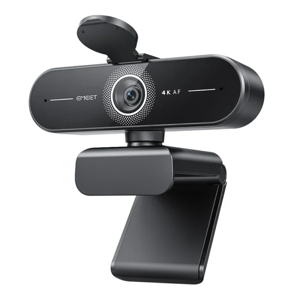 S6f111f5d4b8b4ef4956461b7ac12bc0bR.webp EMEET 4K Webcam for PC/Computer PDAF Auto Focus Video Camera With Dual Mics Web Camera Works for Zoom/Teams