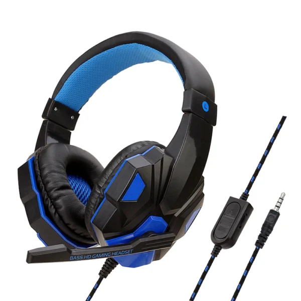 S95c1f41b89f54f148e3ab6908d090a7bK.webp 3.5mm Wired Gaming Headphones With Microphone 120° Adjustable PC Bass Stereo Gamer Headset For PS4 PS5 Xbox Smartphone Laptop