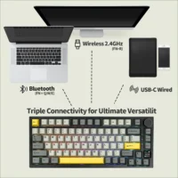 S9ded085790f0404ba1b88814f88a8b04P.webp Ajazz AK820 Pro 75% Gasket-mounted Bluetooth 5.1/2.4G Wireless/Wired Mechanical Keyboard with TFT Screen for Mac/Win