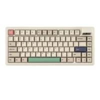EPOMAKER RT82 QMK/VIA 75% US QWERTY Layout Hot-Swap Gasket Wired/BT 5.0/2.4GHz Wireless Mechanical Keyboard with LCD Screen
