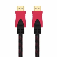 Sd60d83d33bb84ec8b68c91f972aa1248y.webp High Speed HDMI-Compatible Cable 1.5m 3m 5m HDTV Black And Red Braided 1.4V Cable High Speed TV Data Computer Monitor Support 3D