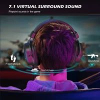 Sdb597dd0932045f1acac0d3a28056180J.webp FIFINE Headset,3.5 mm jack&USB Headphone with 7.1 Surround Sound/volum control/Mute switch for PC/MAC/PS4/PS5 Mixer-H9