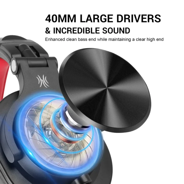 Oneodio A71 Original Studio DJ Headphones Portable Wired Headset With Music Share Port Deep Bass Stereo Headphone For Recording