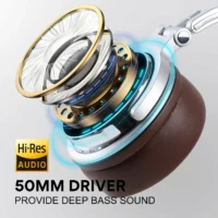 Se79f025d91ac47388f20bf3df477e69bW.webp Oneodio Wired HiFi Headphones Professional Studio DJ Headphones With Mic Over Ear Hi-Res Headset Monitoring For AMP Guitar Phone