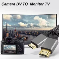 1M Nylon HDMI2.0 MINI HDMI To HDMI Cable MINIHDMI Male A Male 4K 60HZ HD 1080P Adapter Converter Wire TV Camera