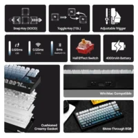 Sf8f9a1c242e145b5a8e00e2ed4611be22.webp EPOMAKER G84 HE 75% ANSI US Layout Gasket Wired/BT/2.4Ghz Wireless Hall Effect Magnetic Mechanical Keyboard 8K Polling & 8000mAh