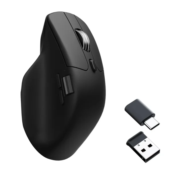 Keychron M6 Wireless Mouse All Silent Micro Switch PixArt 3950 Sensor 8K Polling Rate Dual Scrolling Modes