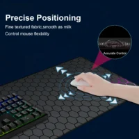 Sff98e145bdd2485ea46a583e062638aen.webp Geometry Gaming Mouse Pad Large with Stitched Edge Non-Slip Rubber Base Extended Desk Mat XXL Office Computer Keyboard Mousepad