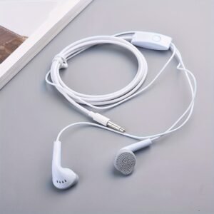 1b8be86c-1d1a-4ecb-a344-60059d9913ae.jpg Comfortable Stereo 3.5mm Wired Earbuds with Built-In Microphone for Calls & Music
