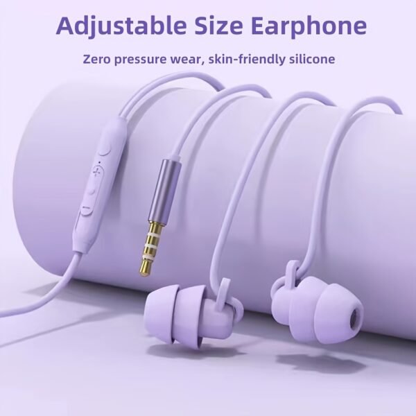 Noise-Reduction Wired In-Ear Earphones for ASMR & Everyday Listening