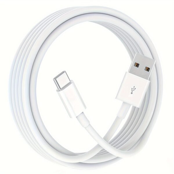 60W USB-A to USB-C Fast-Charging Cable in 3FT, 6FT & 10FT Lengths