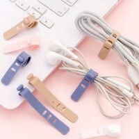 57b2a9cefac3844d4fddf17a295ba887.jpg Reusable Silicone Wire Organizer Strap in Random Colour