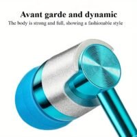 HiFi Stereo Sports In-Ear Earphones with Noise-Cancelling Design & 3.5mm Plug
