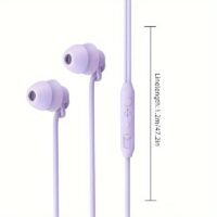 Noise-Reduction Wired In-Ear Earphones for ASMR & Everyday Listening