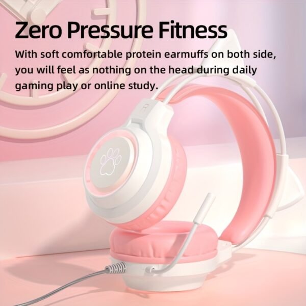 778ba5f2-867f-4889-99cc-f6d9f7bcc63a.jpg Cute Cat-Ear Wired Over-Ear Gaming Headset with Built-In Microphone SY-G35
