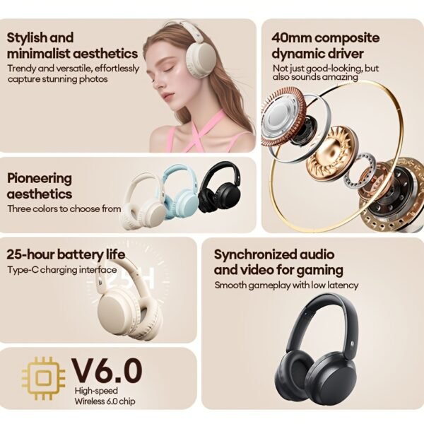 Lightweight Multi-Device Bluetooth Wireless Headset – Lenovo Services LS108