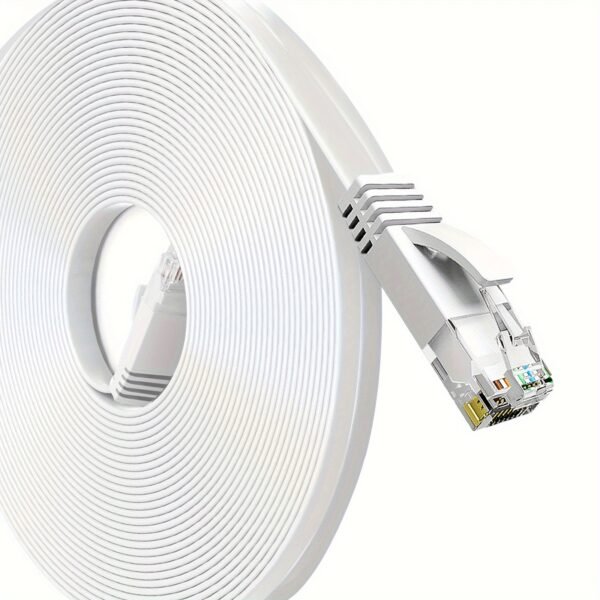 Flat RJ45 Cat6 High-Speed Ethernet Network Patch Cable